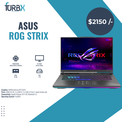 ASUS ROG Strix G16 G614FP-S5058 Gaming Laptop
